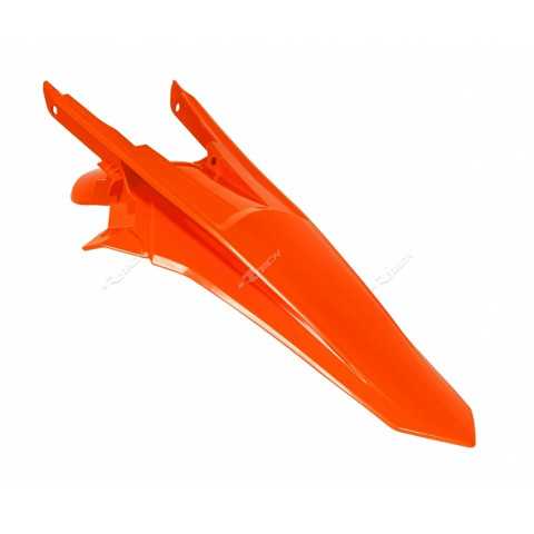 Garde-boue arrière RACETECH orange fluo KTM