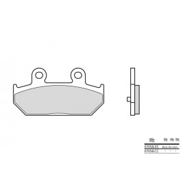 Plaquettes de frein BREMBO 07058XS métal fritté Suzuki