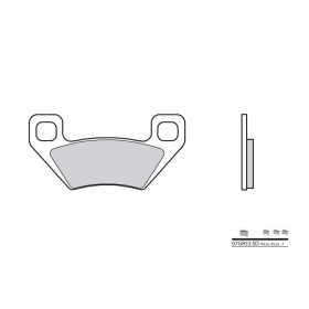 Plaquettes de frein BREMBO 07GR53SD métal fritté Arctic Cat/Kymco