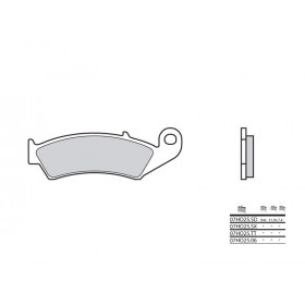 Plaquettes de frein BREMBO 07HO25SD métal fritté Honda