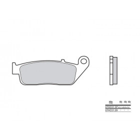 Plaquettes de frein BREMBO 07HO31SP métal fritté