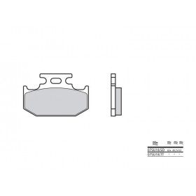 Plaquettes de frein BREMBO 07SU18SD métal fritté