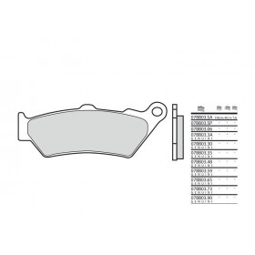 Plaquettes de frein BREMBO 07BB03SA métal fritté