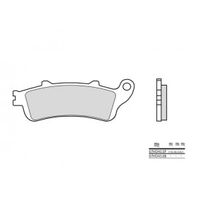 Plaquettes de frein BREMBO 07HO43SP métal fritté Honda