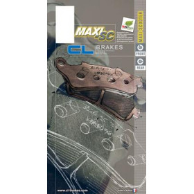 Plaquettes de frein CL BRAKES 3107MSC métal fritté