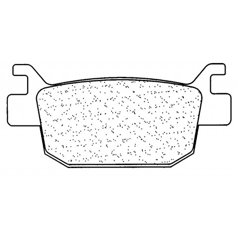 Plaquettes de frein CL BRAKES 3083MSC métal fritté