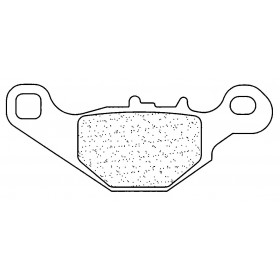 Plaquettes de frein CL BRAKES 3051MSC métal fritté