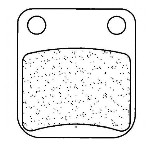 Plaquettes de frein CL BRAKES 3018MSC métal fritté