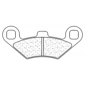 Plaquettes de frein CL BRAKES 2927ATV1 métal fritté