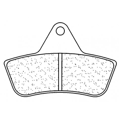 Plaquettes de frein CL BRAKES 2926ATV1 métal fritté