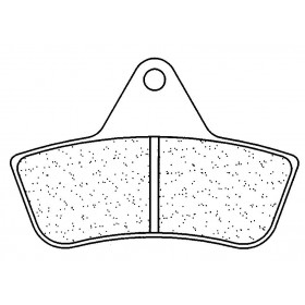 Plaquettes de frein CL BRAKES 2926ATV1 métal fritté