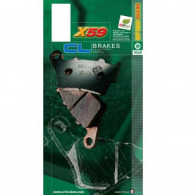 Plaquettes de frein CL BRAKES 2924X59 métal fritté