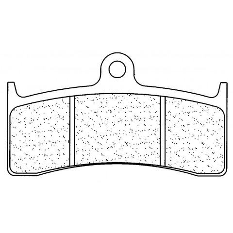 Plaquettes de frein CL BRAKES 2899A3+ métal fritté