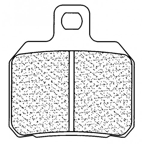 Plaquettes de frein CL BRAKES 2827RX3 métal fritté
