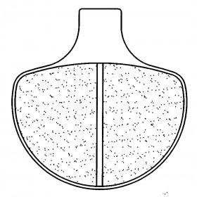 Plaquettes de frein CL BRAKES 2699A3+ métal fritté