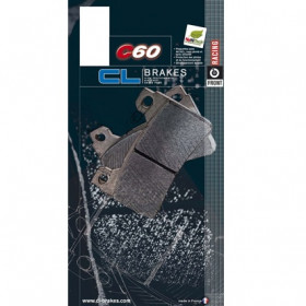 Plaquettes de frein CL BRAKES 2586C60 métal fritté