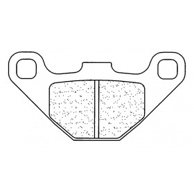 Plaquettes de frein CL BRAKES 2466ATV1 métal fritté