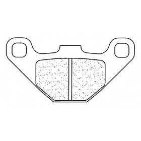 Plaquettes de frein CL BRAKES 2466ATV1 métal fritté