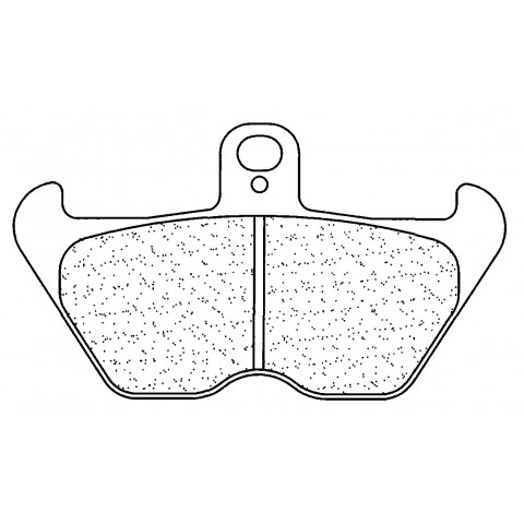 Plaquettes de frein CL BRAKES 2430XBK5 métal fritté