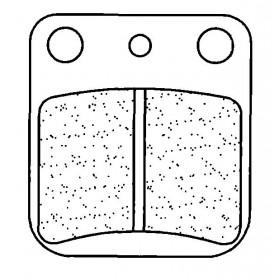 Plaquettes de frein CL BRAKES 2408S4 métal fritté