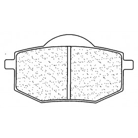 Plaquettes de frein CL BRAKES 2392A3+ métal fritté