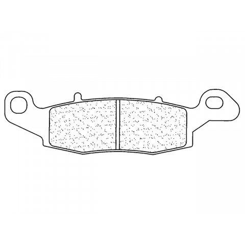 Plaquettes de frein CL BRAKES 2383XBK5 métal fritté