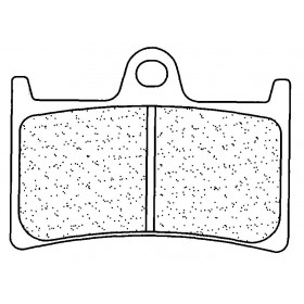 Plaquettes de frein CL BRAKES 2361A3+ métal fritté