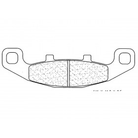 Plaquettes de frein CL BRAKES 2304S4 métal fritté
