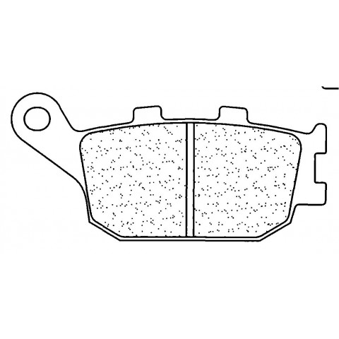 Plaquettes de frein CL BRAKES 2296RX3 métal fritté