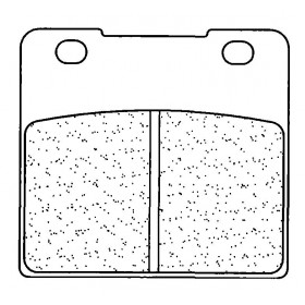 Plaquettes de frein CL BRAKES 2280RX3 métal fritté