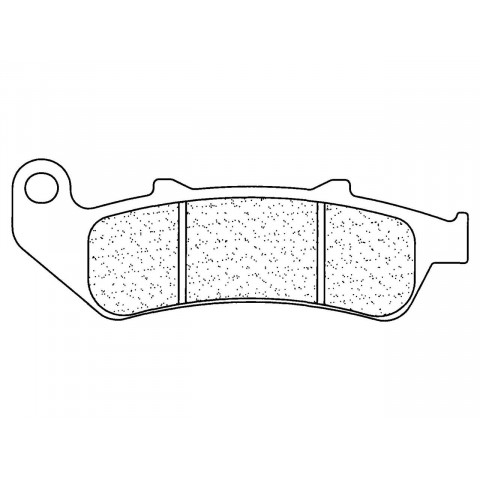 Plaquettes de frein CL BRAKES 2257RX3 métal fritté