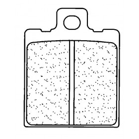 Plaquettes de frein CL BRAKES 2249A3+ métal fritté