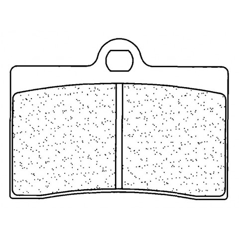 Plaquettes de frein CL BRAKES 2247A3+ métal fritté