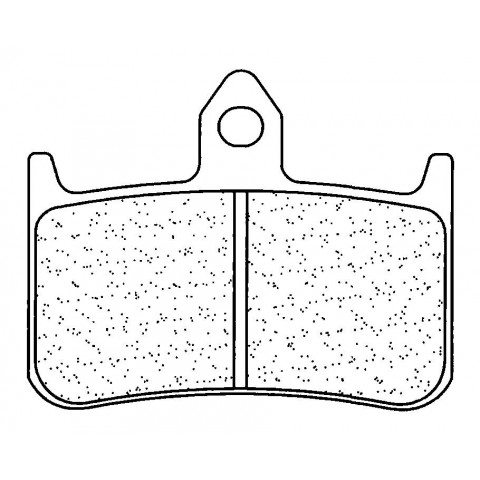 Plaquettes de frein CL BRAKES 2245A3+ métal fritté