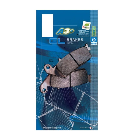 Plaquettes de frein CL BRAKES 1224A3+ métal fritté