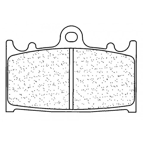 Plaquettes de frein CL BRAKES 1145RX3 métal fritté