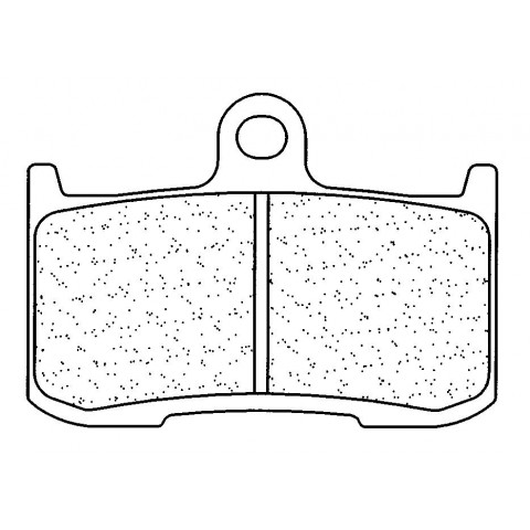 Plaquettes de frein CL BRAKES 1083A3+ métal fritté