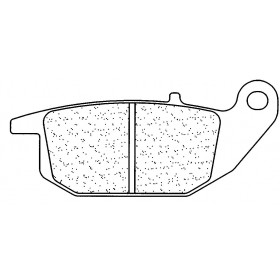 Plaquettes de frein CL BRAKES 1067RX3 métal fritté