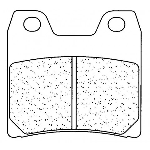 Plaquettes de frein CL BRAKES 1066RX3 métal fritté