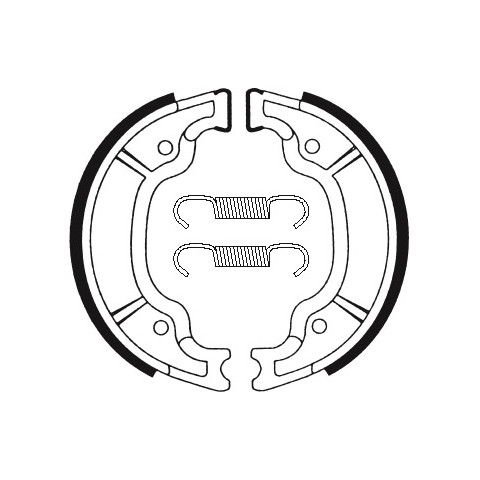 Machoires de frein TECNIUM BA199 organique