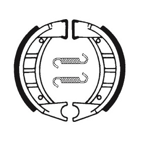 Machoires de frein TECNIUM BA191 organique