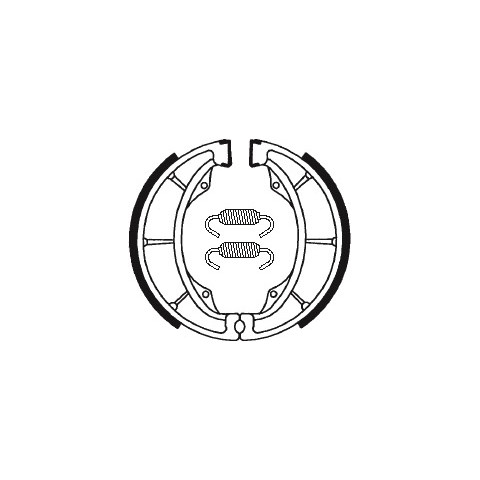 Machoires de frein TECNIUM BA183 organique