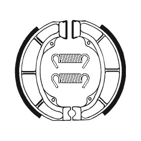 Machoires de frein TECNIUM BA181 organique