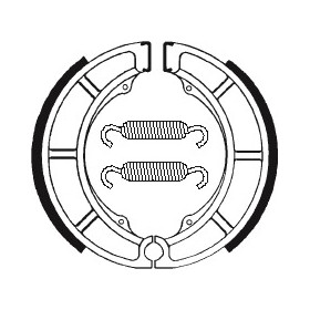 Machoires de frein TECNIUM BA052 organique