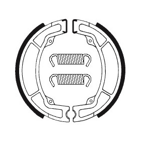 Machoires de frein TECNIUM BA049 organique
