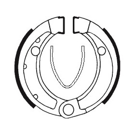 Machoires de frein TECNIUM BA048 organique