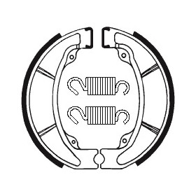 Machoires de frein TECNIUM BA047 organique