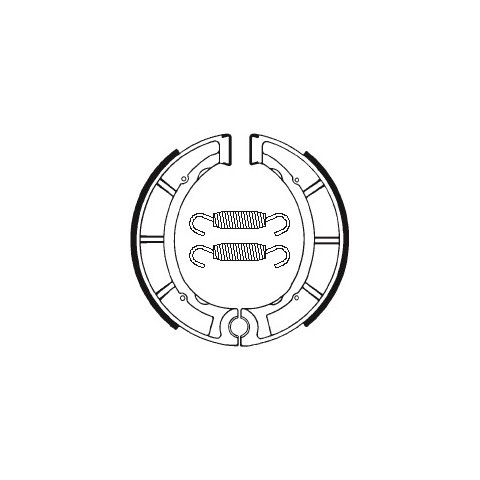 Machoires de frein TECNIUM BA035 organique