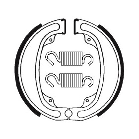 Machoires de frein TECNIUM BA031 organique