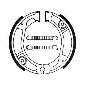 Machoires de frein TECNIUM BA029 organique